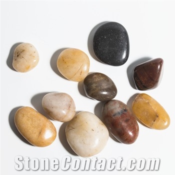 Polished Mixed Pebble Stone