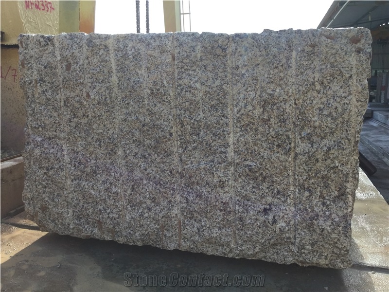Giallo Napoli Granite Blocks