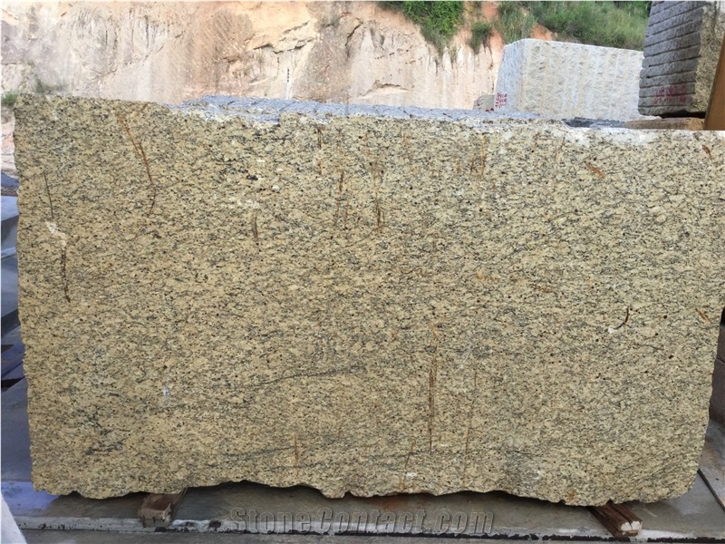 Giallo Santa Cecilia Granite Blocks