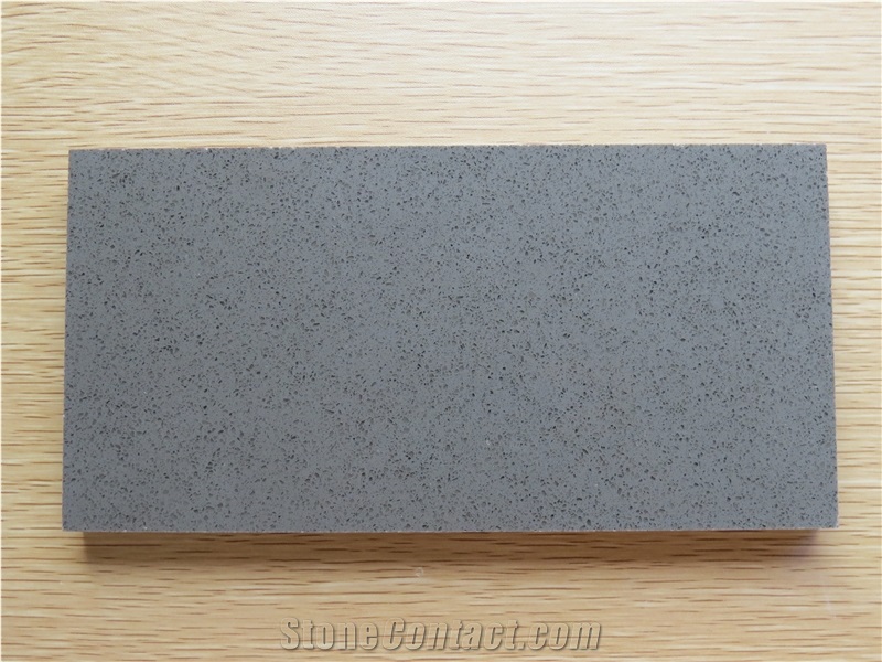 Dot Grey Quartz Stone Slab