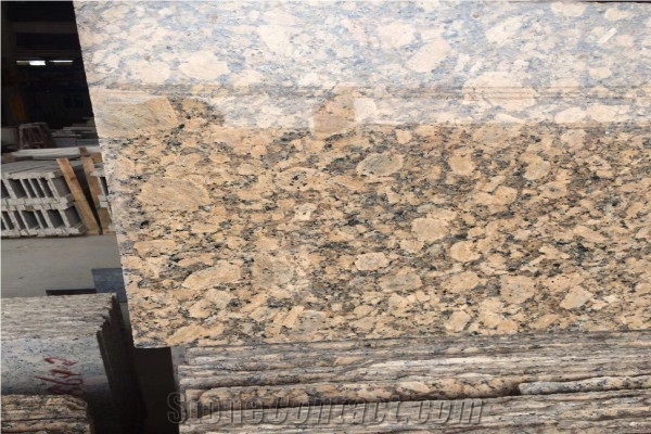 Giallo Fiorito Granite Slabs