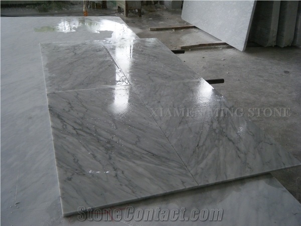 Arabescato Carrara White Marble Tile, Bathroom Wall&Floor Covering