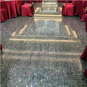 Gucci Grey Marble Hotel Lobby Flooring,Walling