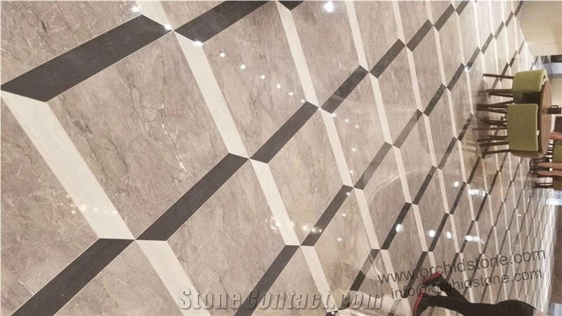 St.Paul Viola Marble Slabs for Bathroom Tiles