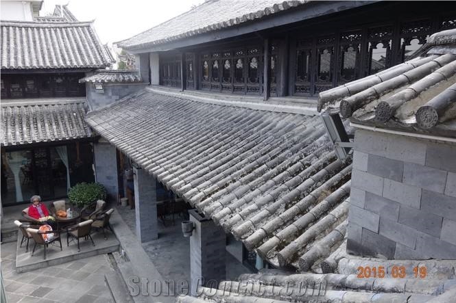 Chinese Antique Clay Roofing Tiles for Siheyuan