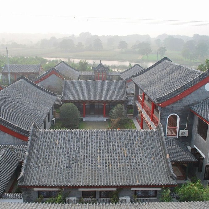 Chinese Antique Clay Roofing Tiles for Siheyuan