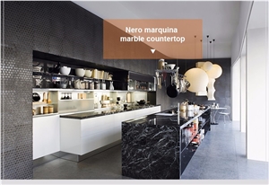 Nero Marquina Vanitytop Kitchen Countertop Workto;