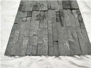 Black Wall Cladding Culture Stone Wall Panel