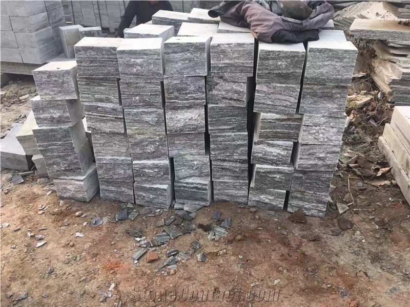 China G302 Grey Granite Cube Paving Stone