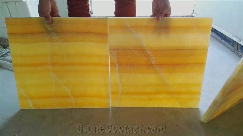 Honey Onyx Tiles for Background Wall