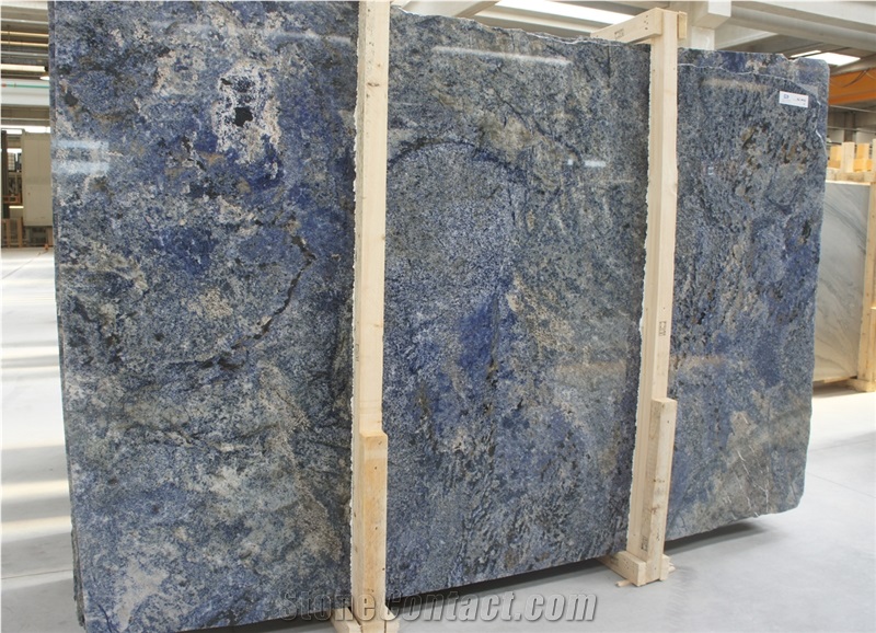 Luxury Azul Bahia Blue Stone Granite Slabs