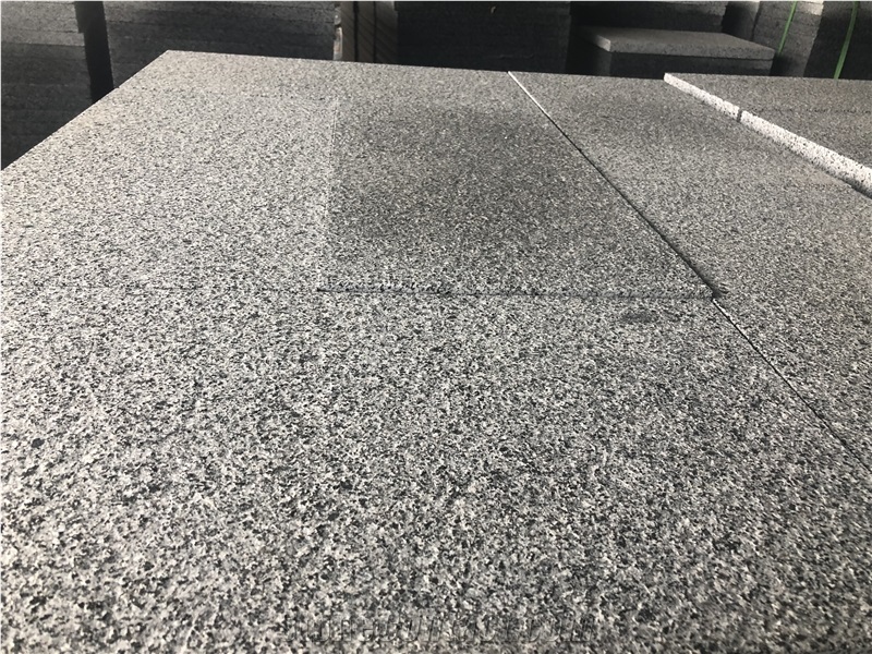 New G654 Granite Floor Tile Dark Grey Granite