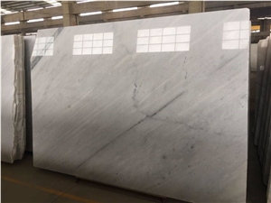 Own Factory Guangxi White Marble Slab Wholesale
