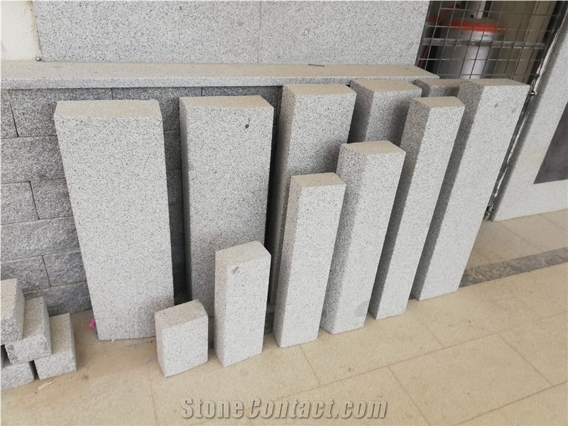 Bergama Grey Granite Stone Kerbstones