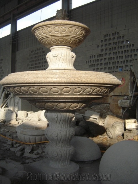 Sculptured Granite Fountain G603 Garden Fountain