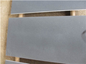 China Grey Basalt Lavastone Honed Floor Tiles