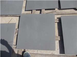 China Grey Basalt Lavastone Honed Floor Tiles