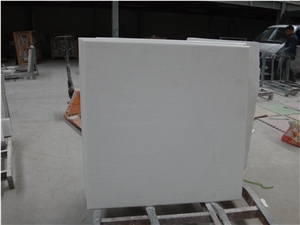 China Pure Crystal White Marble Tiles Slab Stone