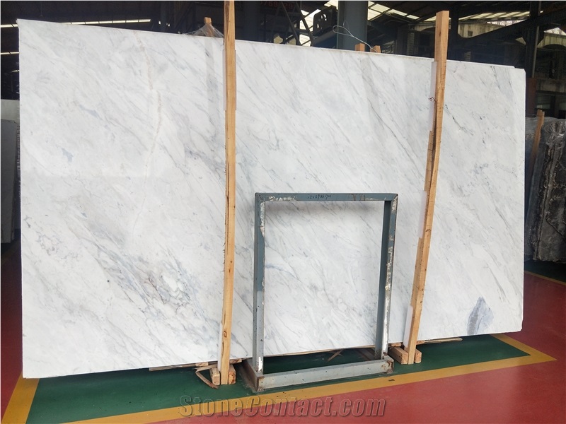 China Volakas White Marble Slabs Floor Wall Tiles