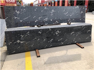 Chinese Jet Mist Black Granite Slabs and Tiles