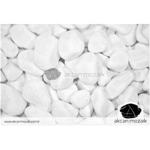 Tumbled White Pebbles
