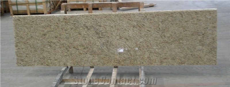 Giallo Ornamental Granite Prefab Countertops