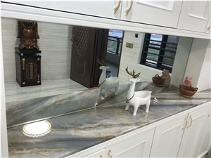 Roma Impression Lafite Marble Bath Vanity Tops