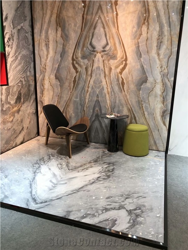 Roma Impression Lafite Marble Bath Vanity Tops
