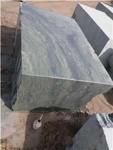 Aquarrella Green Granite Block, Iran Green Granite
