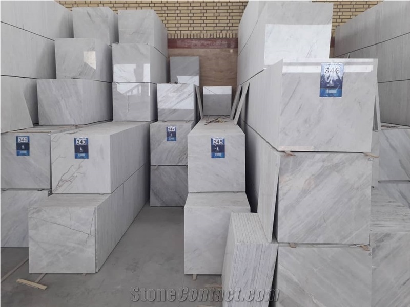 Iran White Marble Slabs & Tiles