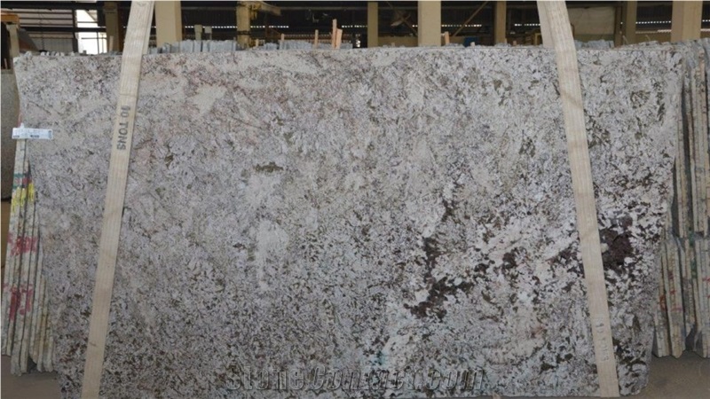 Rembrandt Granite Slabs, Brazil White Granite