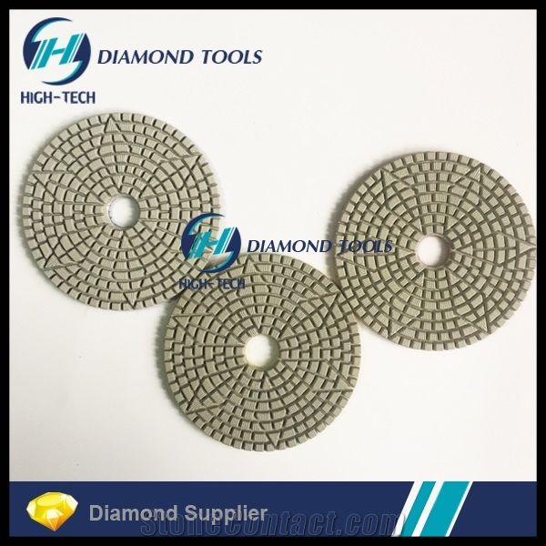Diamond 3-Steps Fast Polishing Pad Wet and Dry