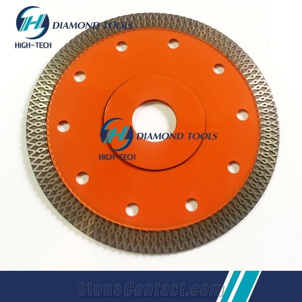 Reinforced Mesh Turbo Diamond Saw Blade for Marble