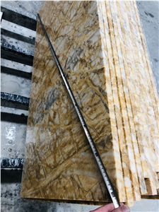 Amber Stone Natural Slabs Floor Gold Marble