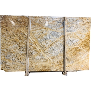 YUANDA Gold Amber Marble Slabs Natural Stone