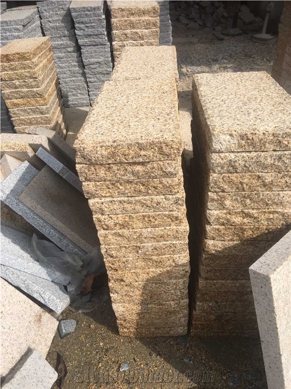 Vietnam Yellow Granite Paving Stone