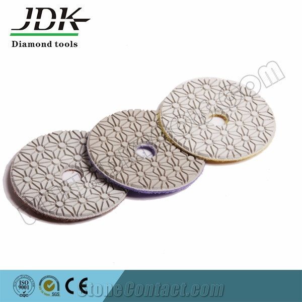 3 Steps Diamond Wet Polishing Pad for Granite