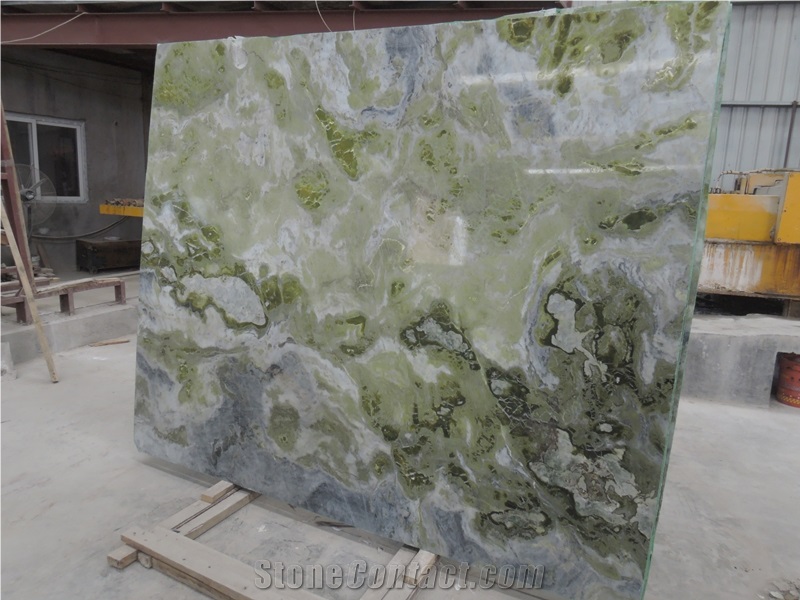 Dreaming Green Marble Slabs Interior Decorative