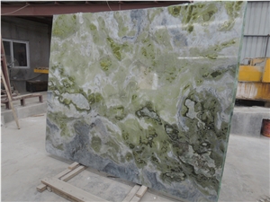 Dreaming Green Marble Slabs Interior Decorative