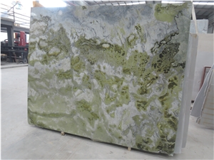 Paradise Jade Marble Green Polished Slabs for Wall