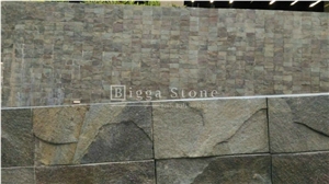 Brown Slate Stone Wall Cladding Ledge Stone