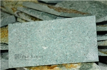 Green Sukabumi Stone Bali Swimming Pool Tiles Wall