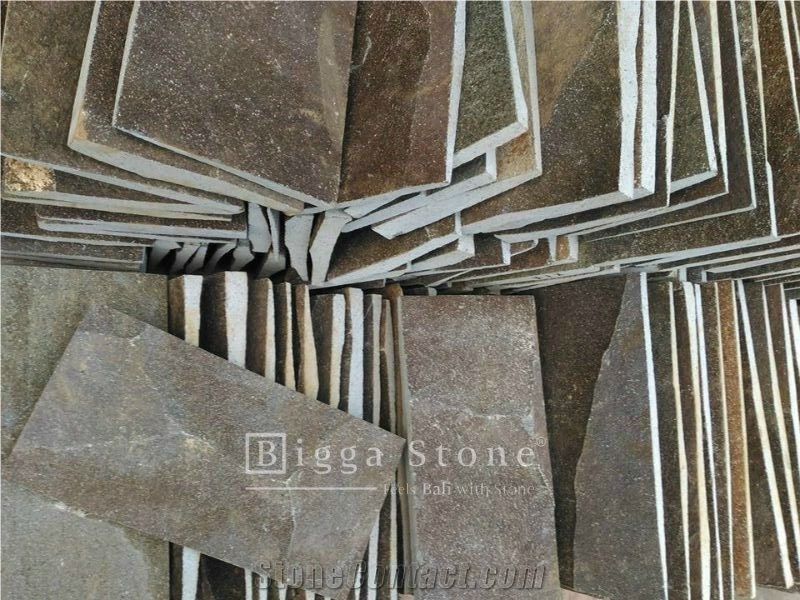 Java Slate Stone Indonesia Temple Slabs Tiles