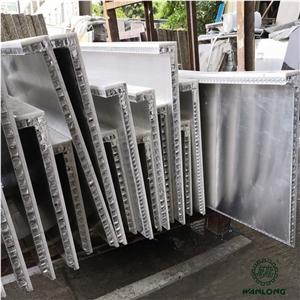 White Granite Composite Aluminium Honeycomb Panel