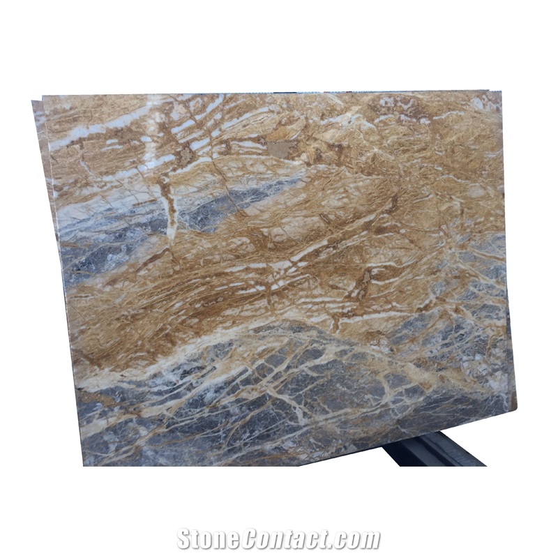 Amber Grey Gold Marble Slabs Prices
