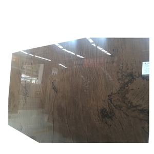 China Natural Brown Landscape Marble Wall Tile