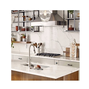 Low Price Colored Crystal White Quartz Countertop