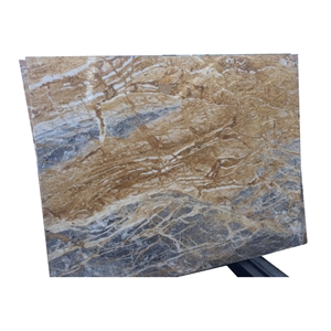 Polished Amber Grey Gold Marble Slabs and Tiles