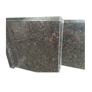Polished Tan Brown Granite Cover Vanity Top