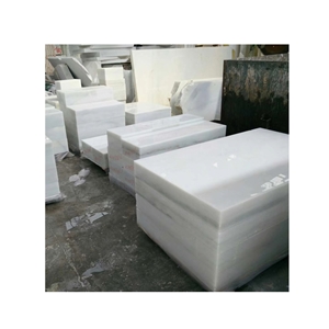 Sichuan White Jade White Marble Floor Slab